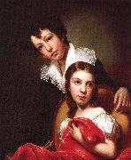 Rembrandt Peale Michaelangelo and Emma Clara Peale Germany oil painting artist